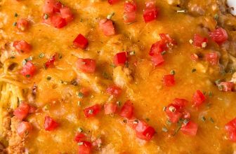 MEXICAN BAKED SPAGHETTI – The Southern Lady Cooks